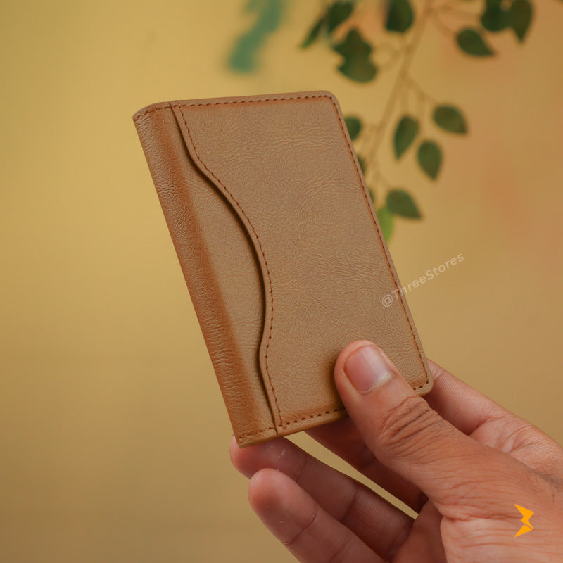 Adjusted Leather Magsafe Flip Wallet