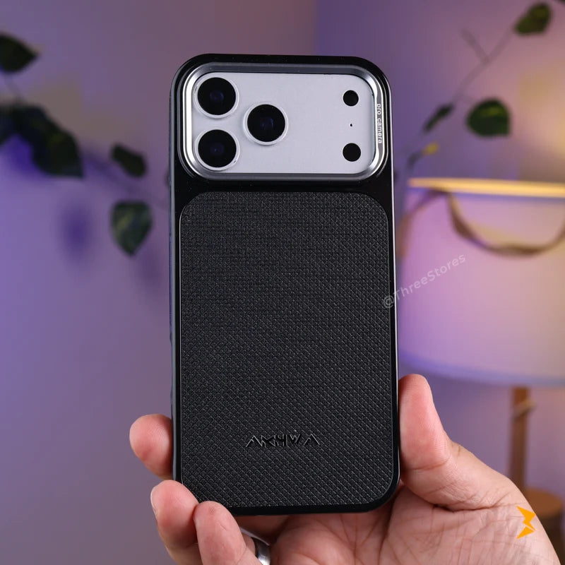Akhwa Metal Camera Frame Case iPhone 17 Pro Max