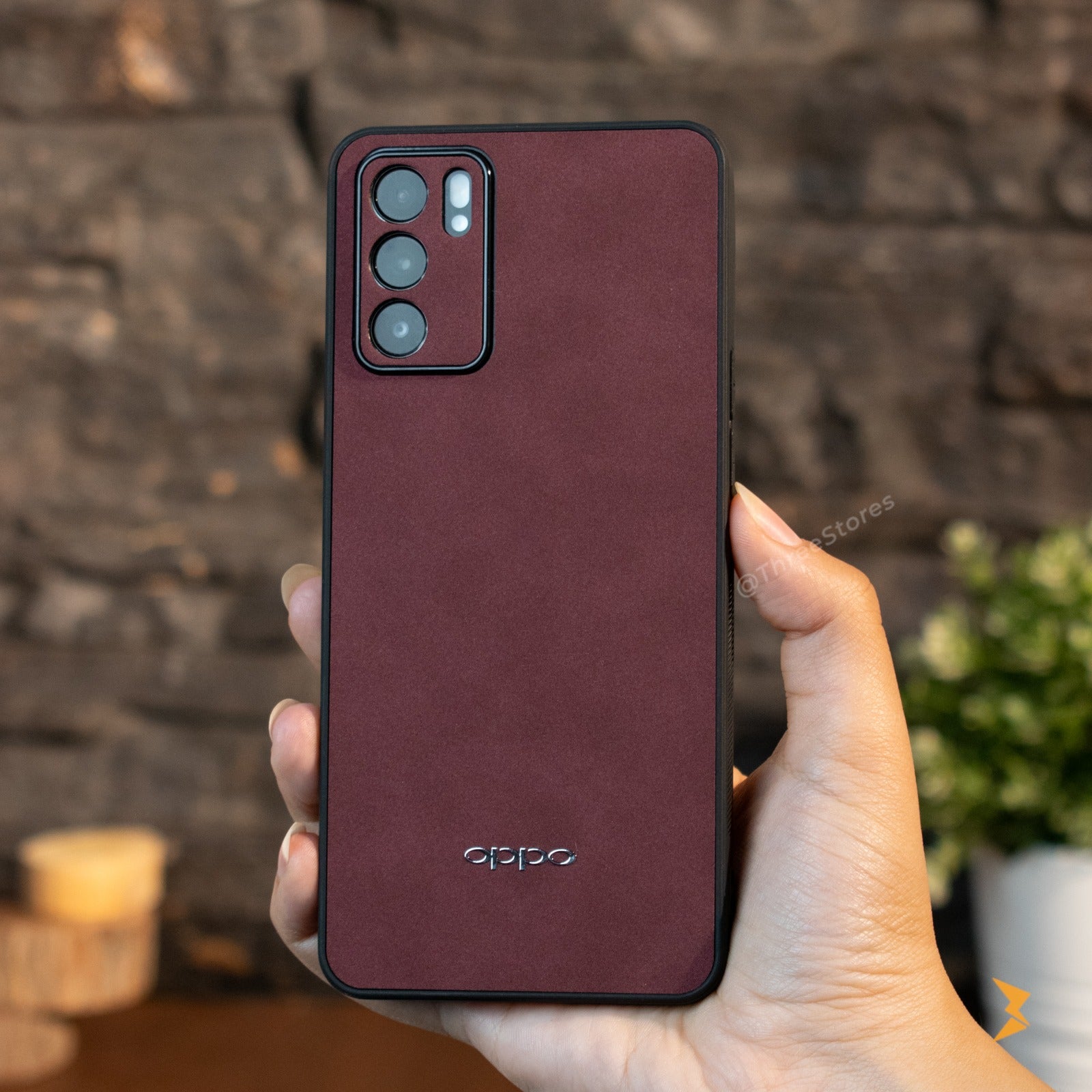 Alcantara Case Oppo Reno 6 5g