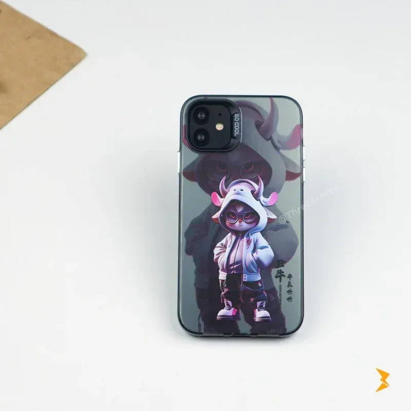 Anime 3D case iPhone 11 - Three