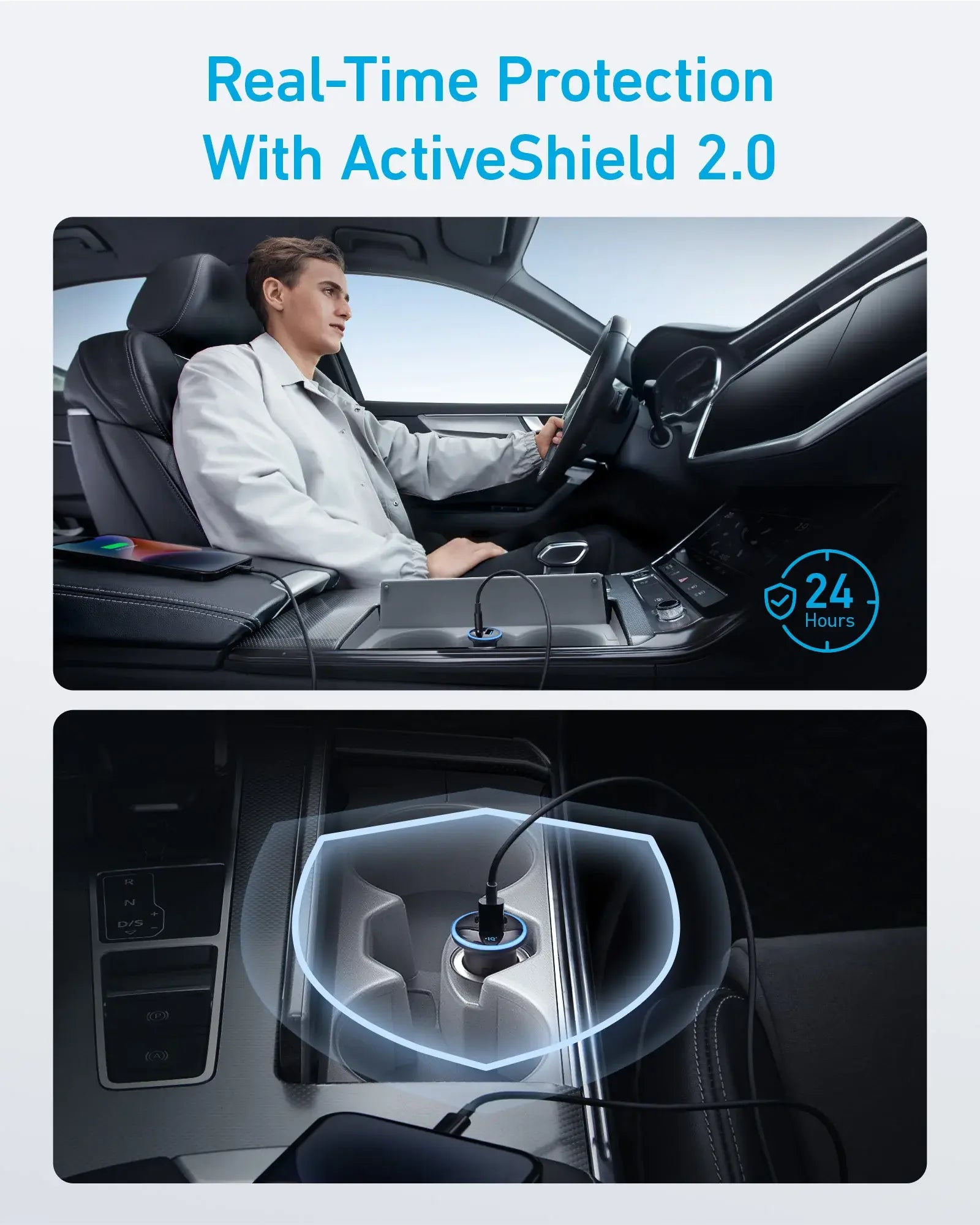 Anker 323 Car Charger 52.5W A2735