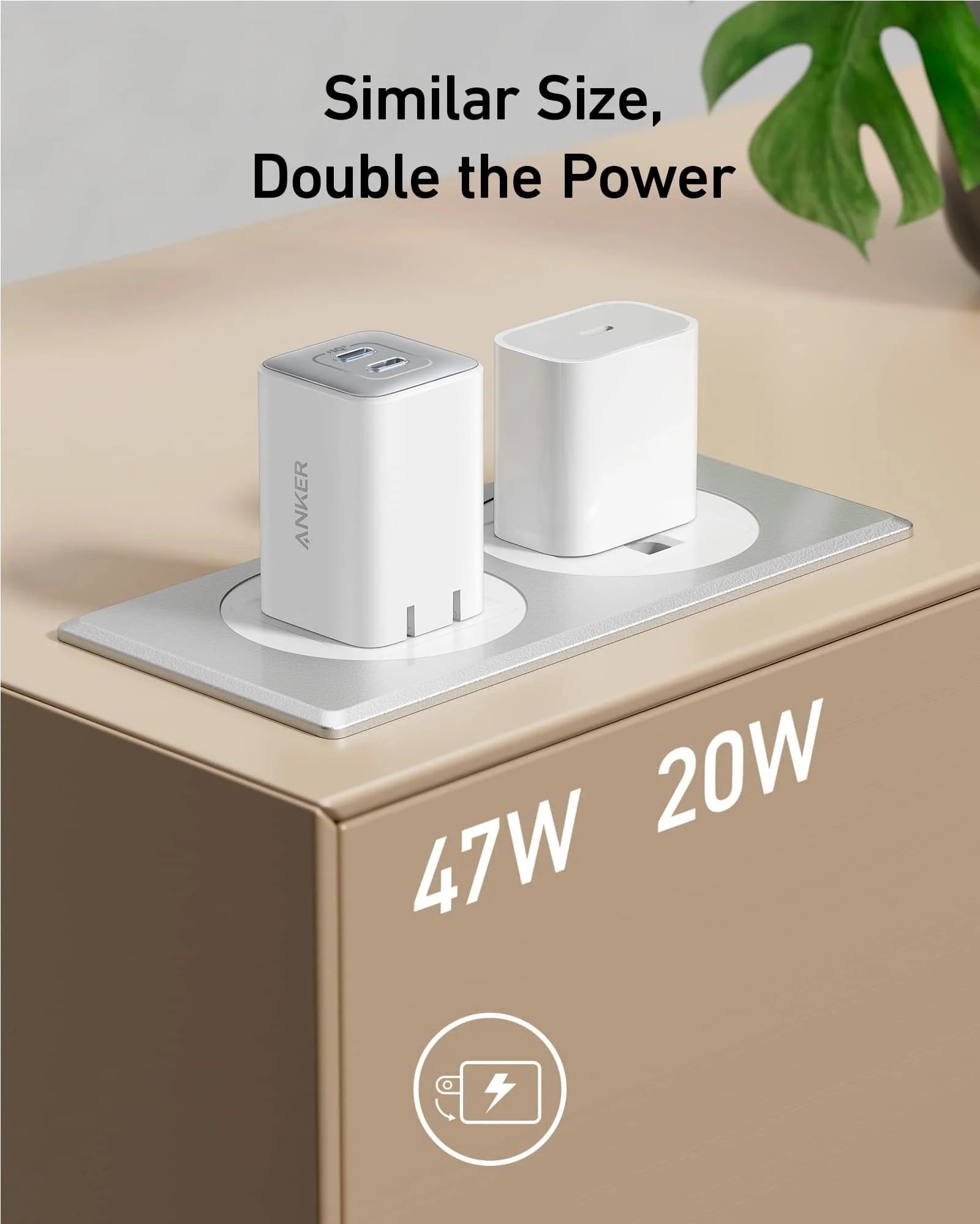 Anker 523 Wall Charger Nano 3 47W A2039