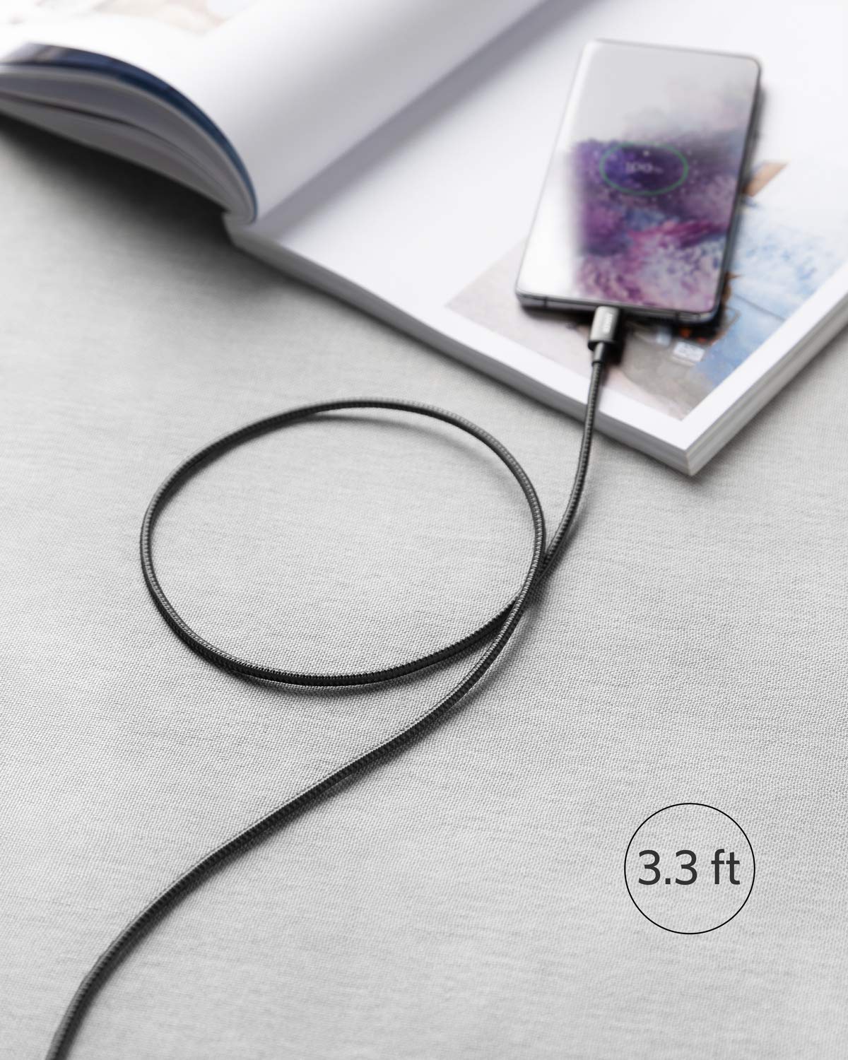 Anker Nylon Cable 333 USB-C to USB-C 100W A8756H11