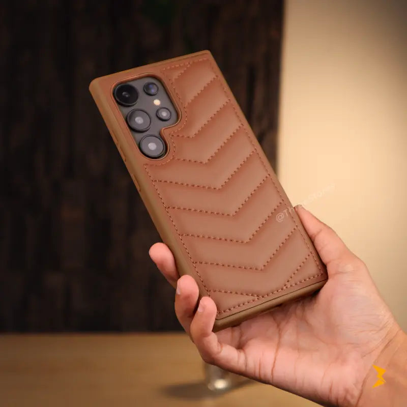 Armox Bump Leather Case Samsung S22 Ultra