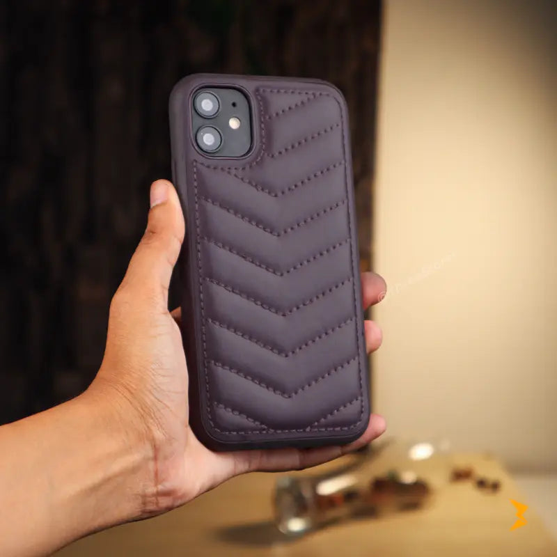 Armox Bump Leather Case iPhone 11