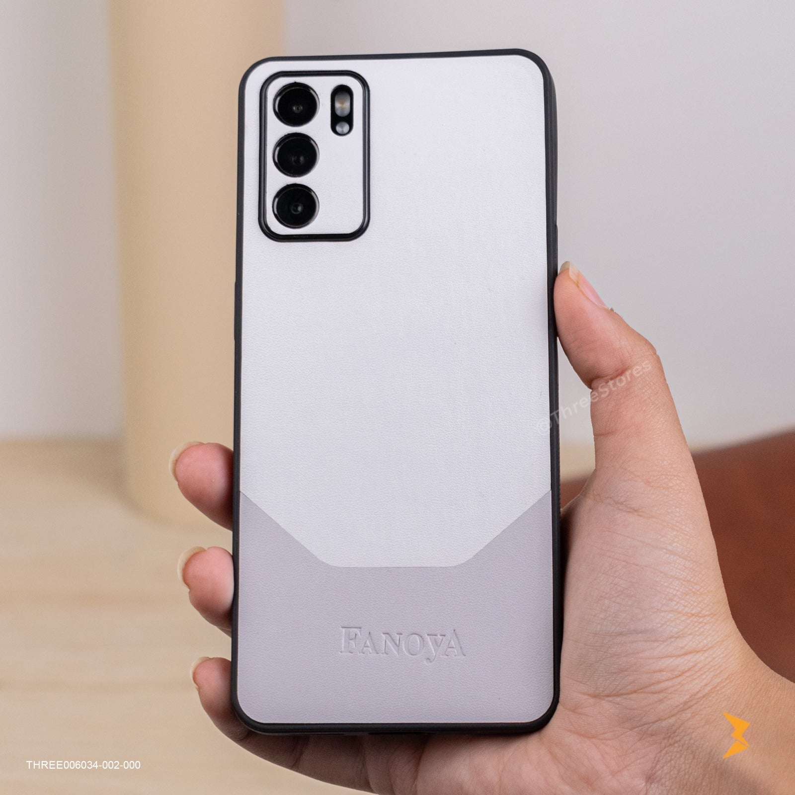 Aveiro Half Leather Case Oppo Reno 6 5g