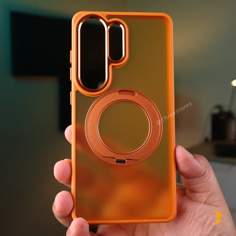 Beky Anti Shock Magsafe Holder Case Samsung S26 Ultra