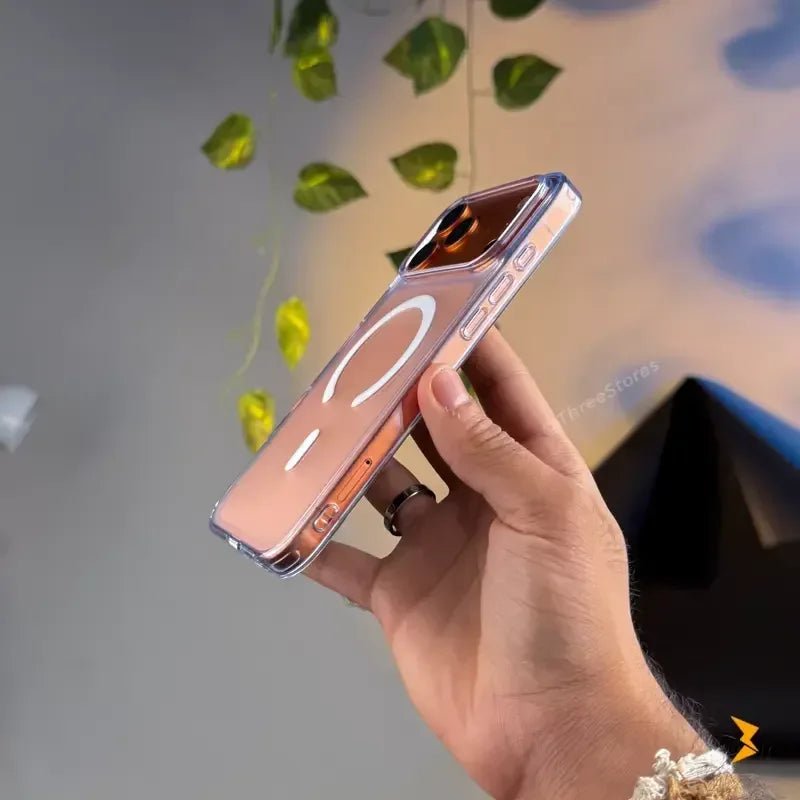 Beky Transparent Magsafe Case iPhone 17 Pro Max - Three