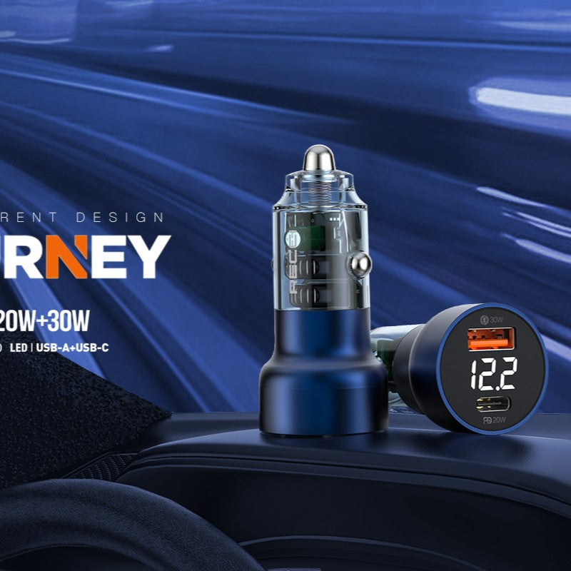 Recci Journey ON-Board 50W Car Charger RCC-N20