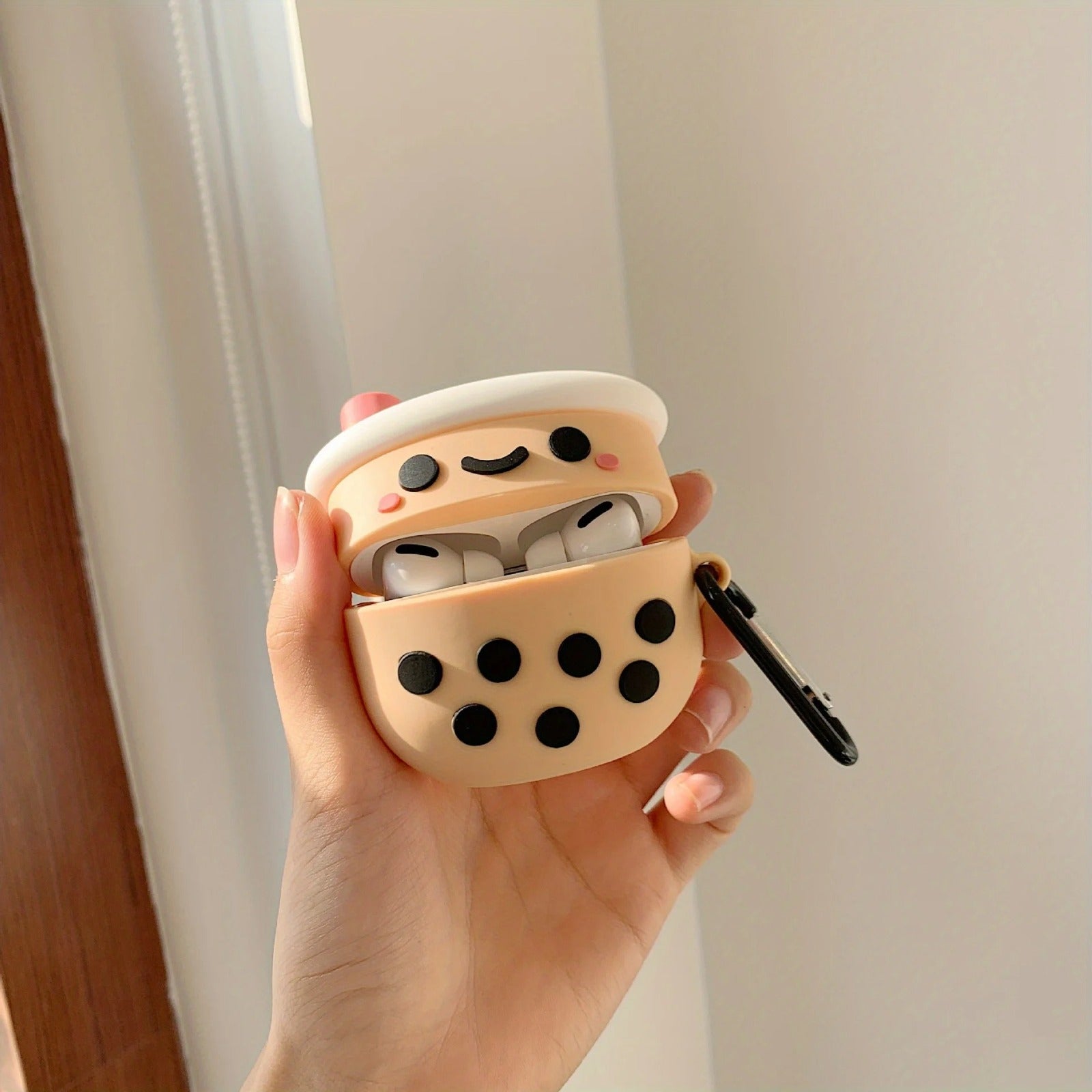 Boba Milk Tea Cartoon Silicone Case Airpods Pro