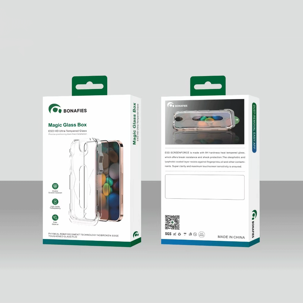 Bonafies Magic Glass Box For iPhone 13 Pro Max