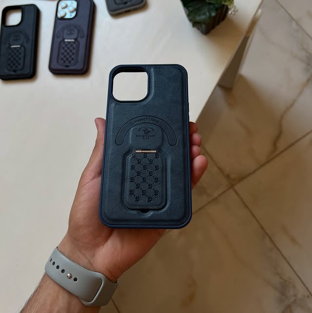 Boston Leather Stand Case iPhone 13 Pro Max