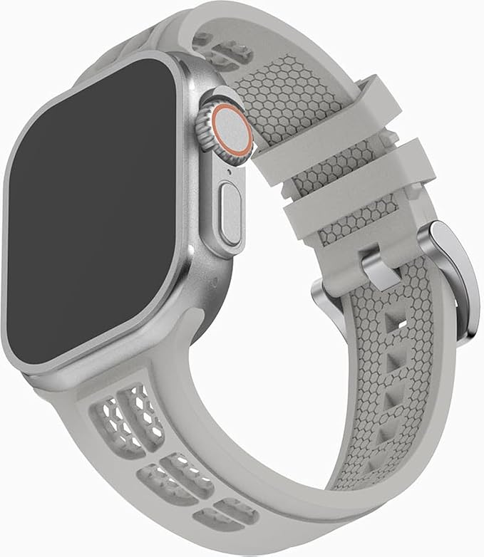 Breathable Silicone Band For Apple Watch