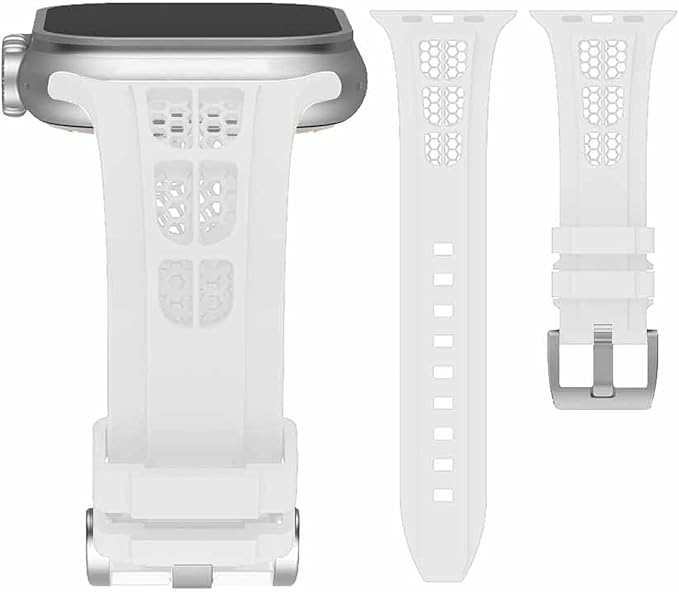 Breathable Silicone Band For Apple Watch