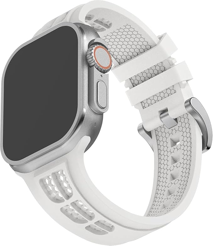 Breathable Silicone Band For Apple Watch