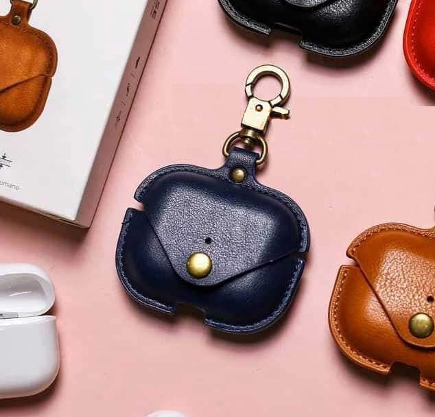 Coteetci leather Case For Airpods 2