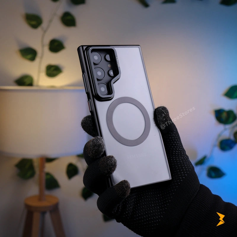 Calix Metal Stand Camera Case Samsung S25 Ultra - Three