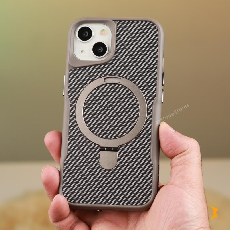 Carbon Ring Magsafe Case iPhone 15