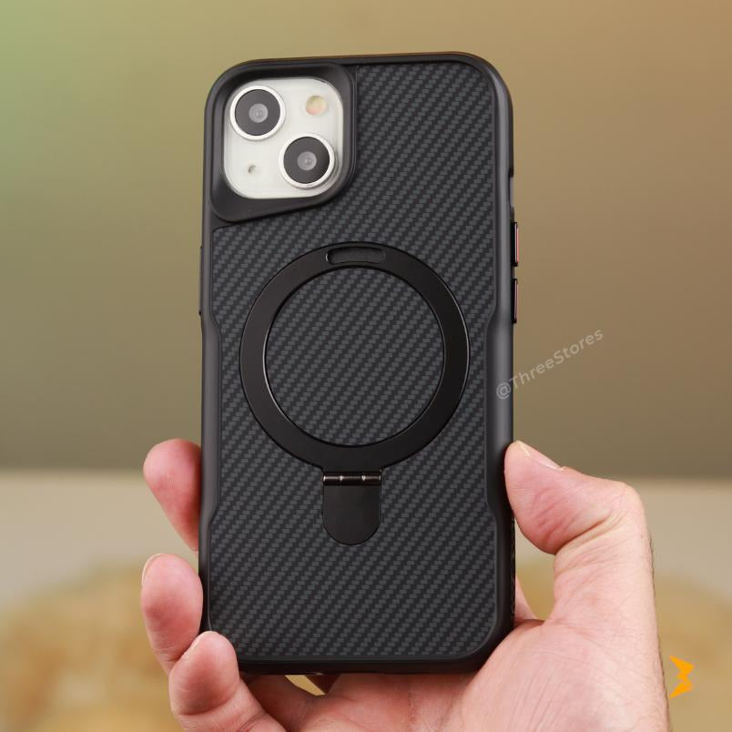 Carbon Ring Magsafe Case iPhone 15