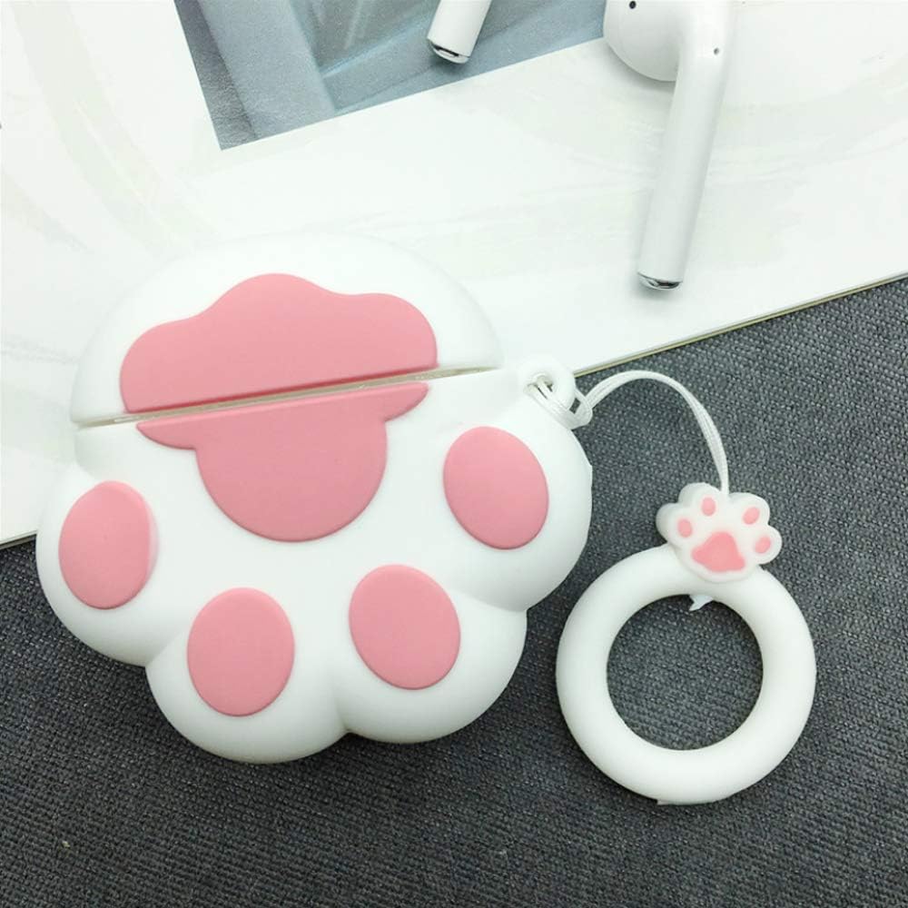 Cat Paw Cartoon Silicone Case Airpods Pro