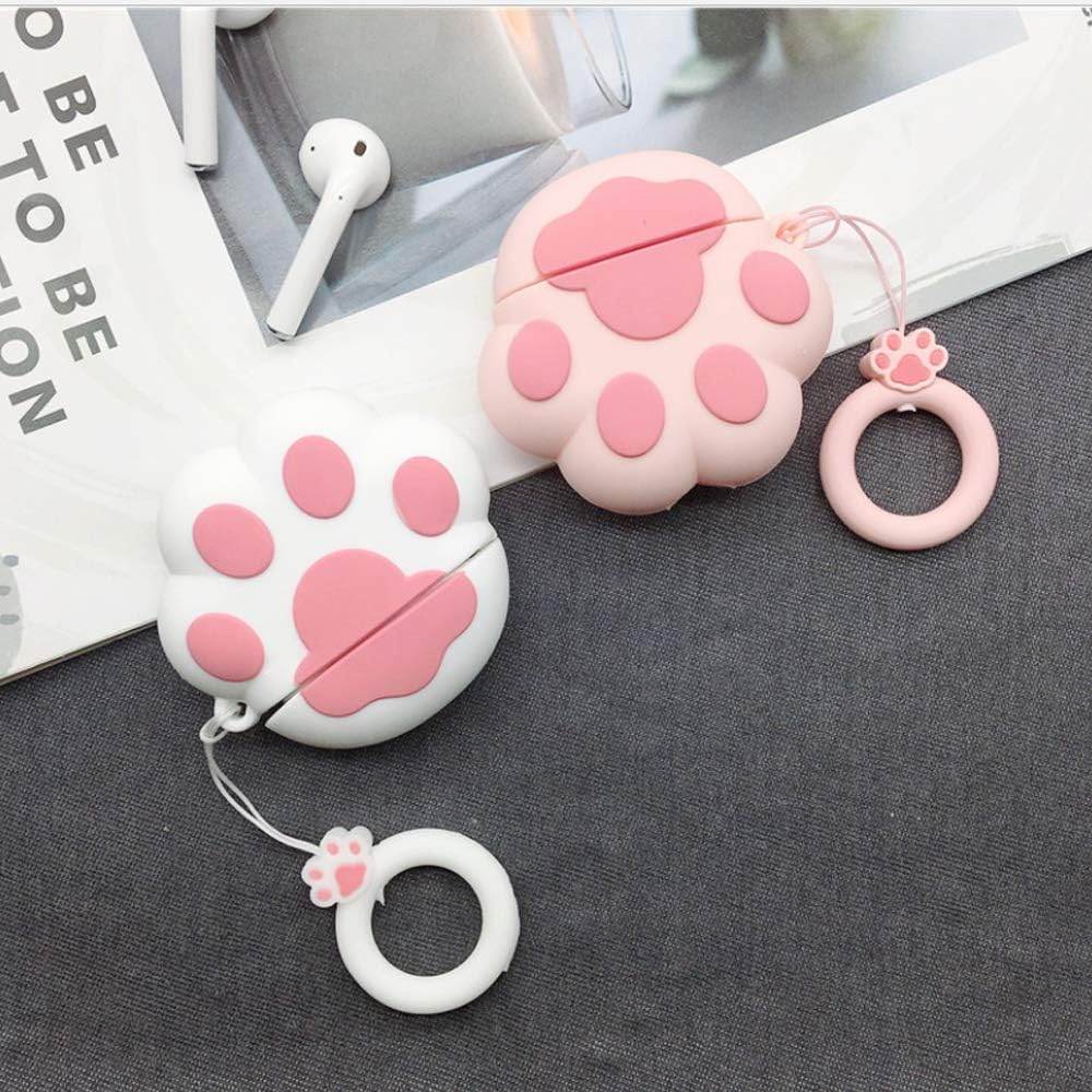 Cat Paw Cartoon Silicone Case Airpods Pro