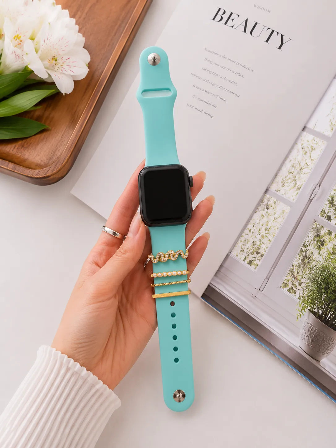 Jewelry Watch Band For Apple Watch