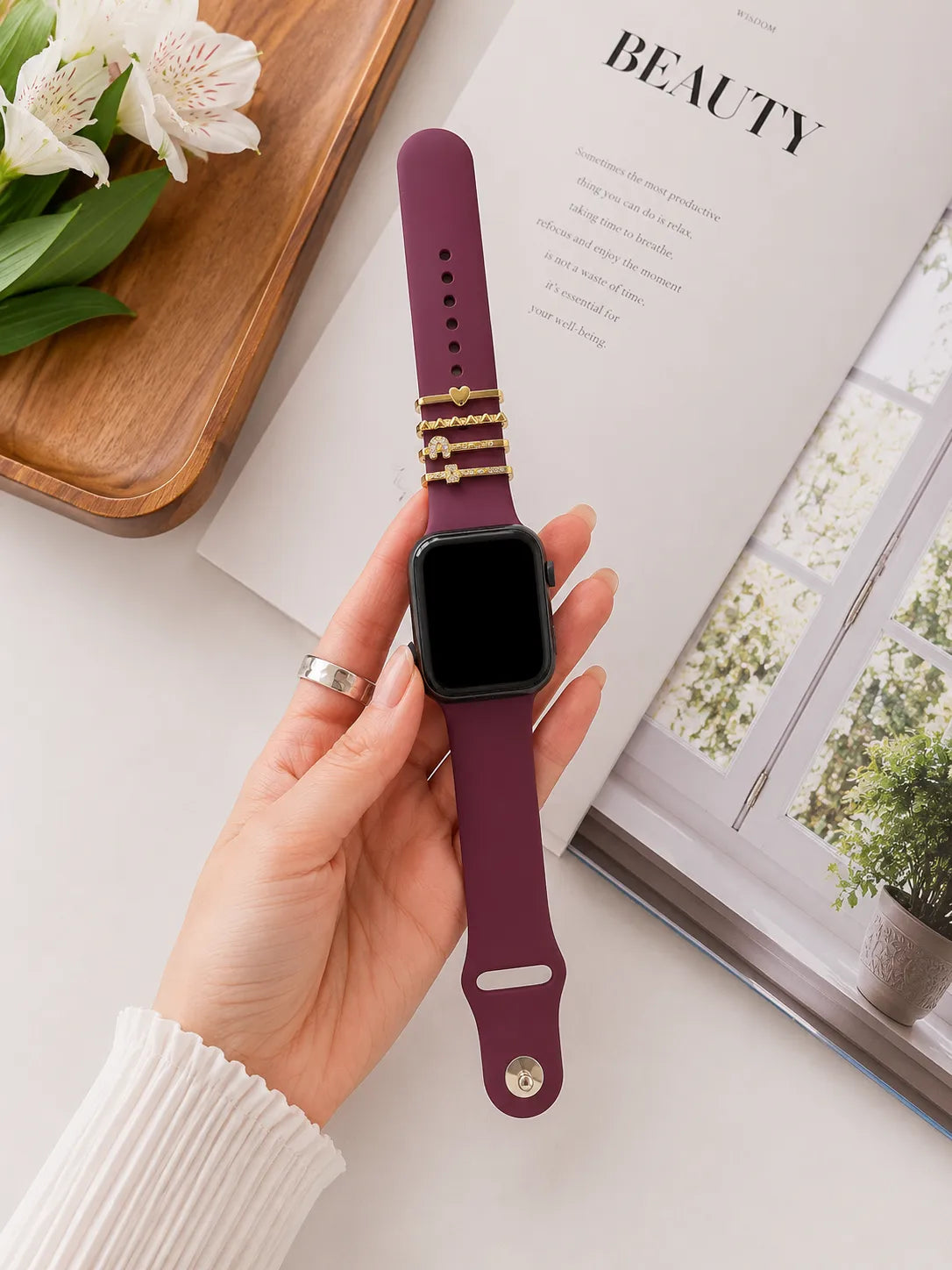 Jewelry Watch Band For Apple Watch