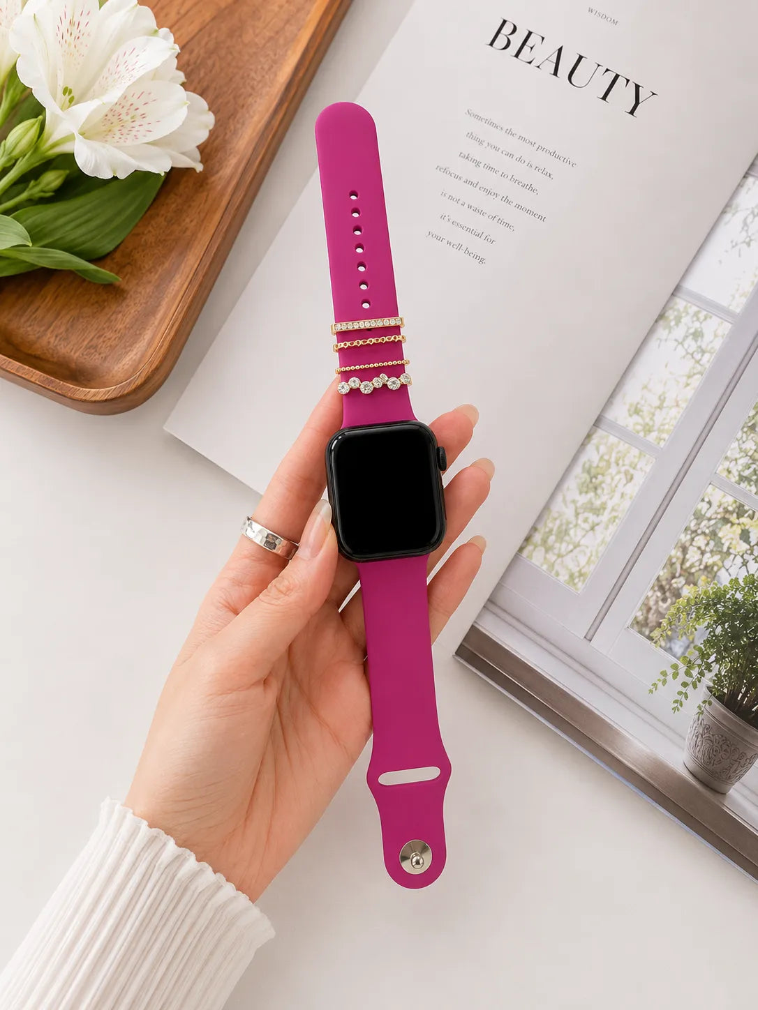 Jewelry Watch Band For Apple Watch