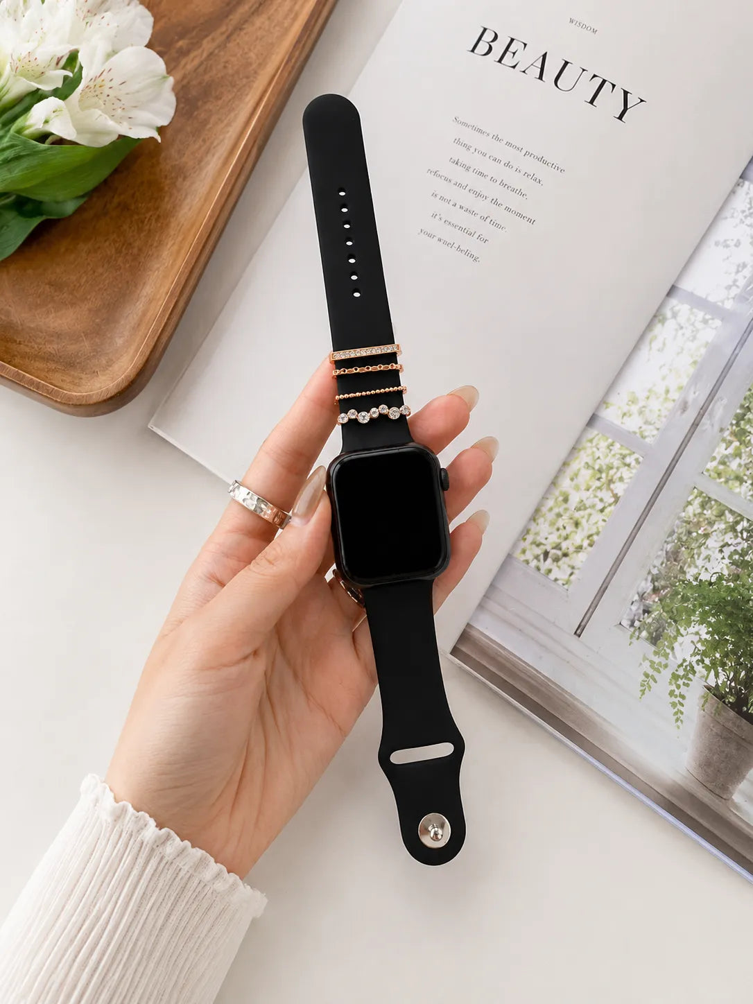 Jewelry Watch Band For Apple Watch