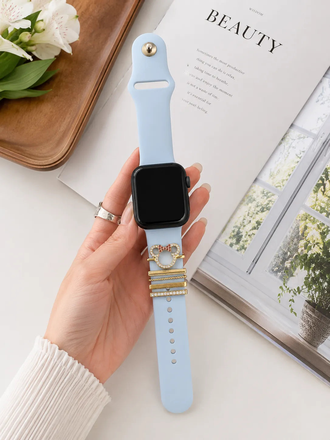 Jewelry Watch Band For Apple Watch