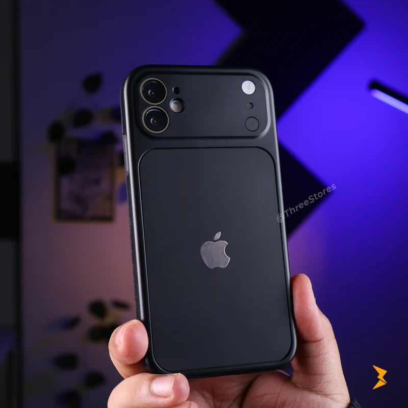 Copper Silicone Camera Protection Case iPhone 11