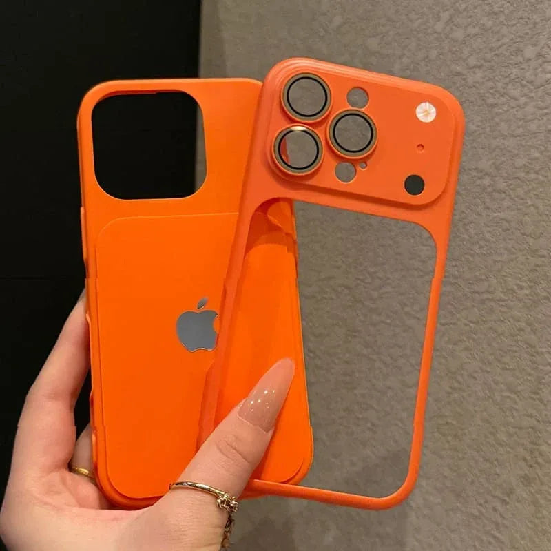 Copper Silicone Camera Protection Case iPhone 12 Pro Max - Three