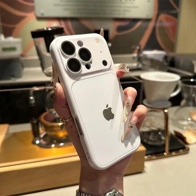 Copper Silicone Camera Protection Case iPhone 13 Pro Max - Three