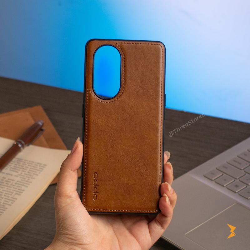 Cradle Leather Case Reno 8t 5G