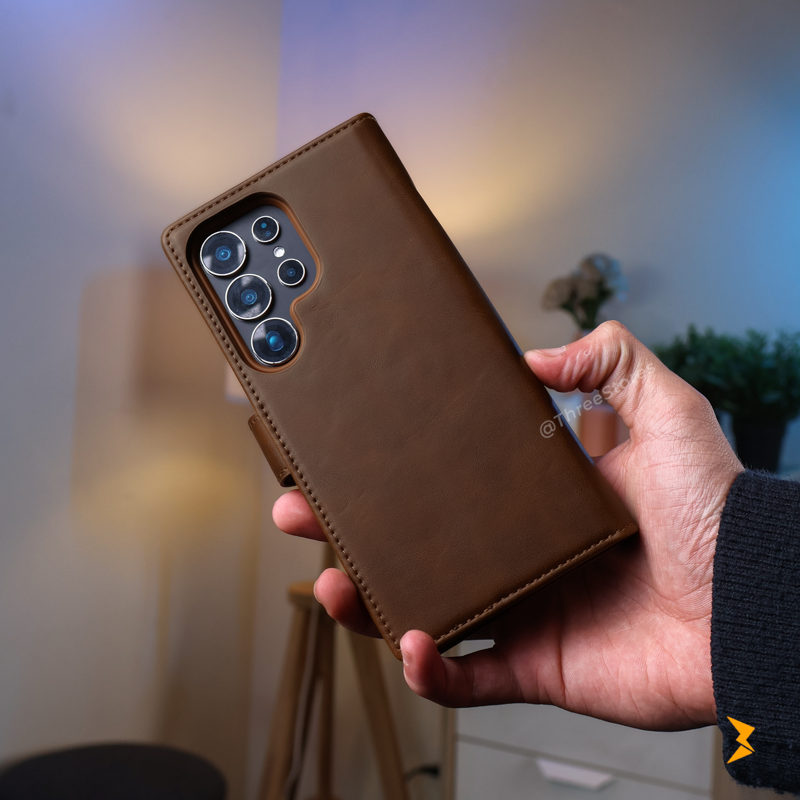 DDU Magsafe Flip Leather Case Samsung S25 Ultra