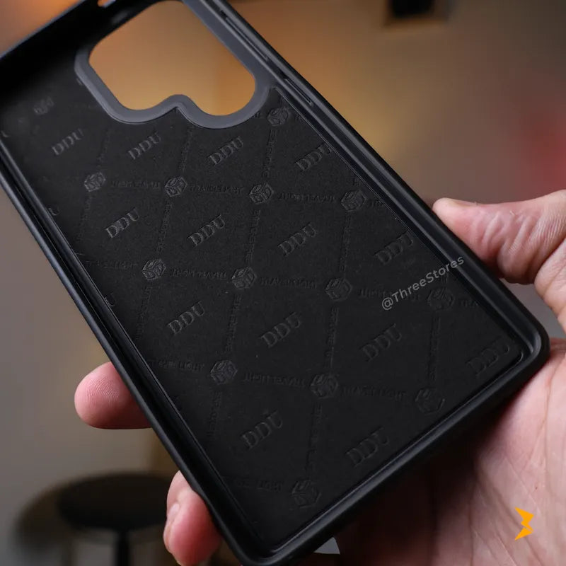 DDU Leather Stand Magsafe Case Samsung S25 Ultra