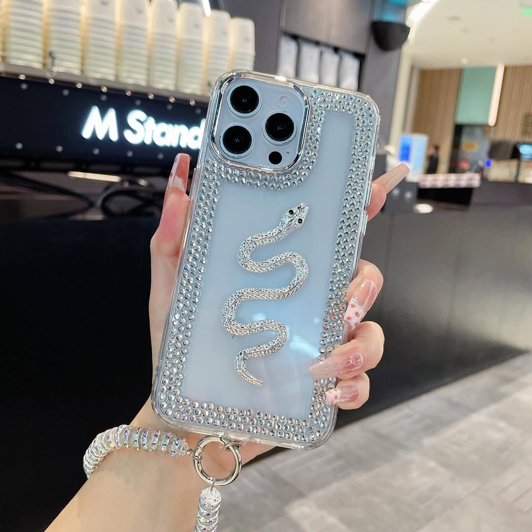 Diamond Snake Case iPhone 16 Pro
