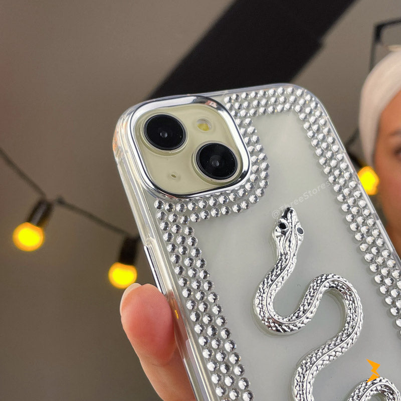 Diamond Snake Case iPhone 13/14/15