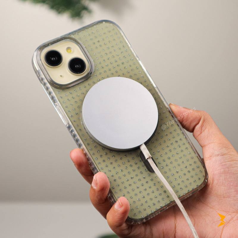 Dotted Gem Magsafe Case iPhone 15