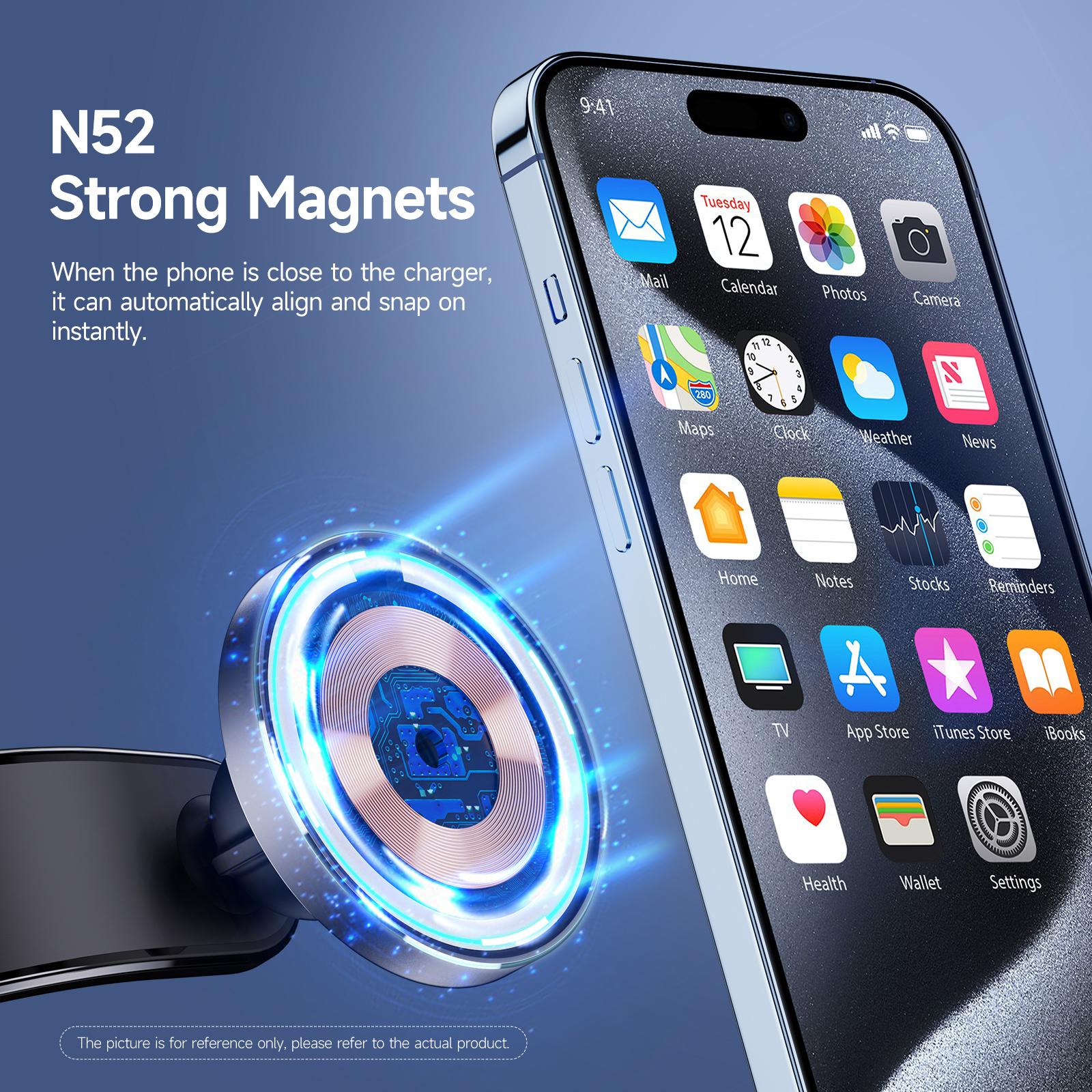 Duzzona Magnetic Wireless Car Charger V3