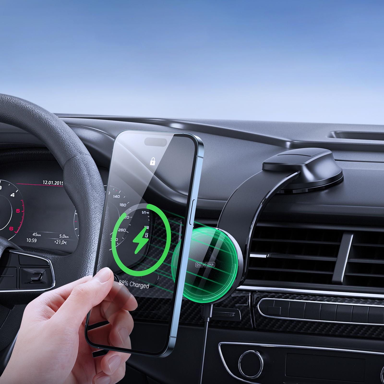 Duzzona Magnetic Wireless Car Charger V3