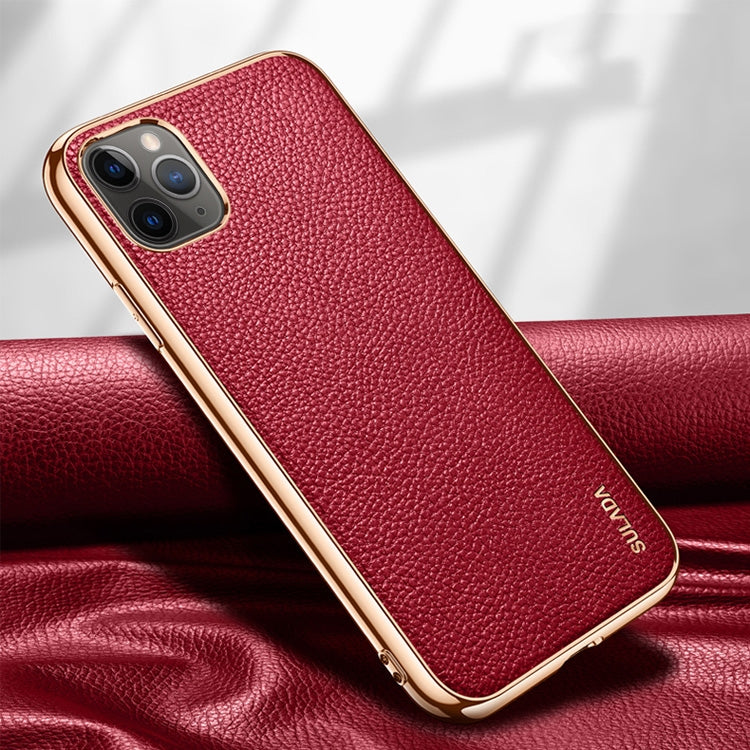 Sulada Enjoyment Leather Case iPhone 12 Pro Max