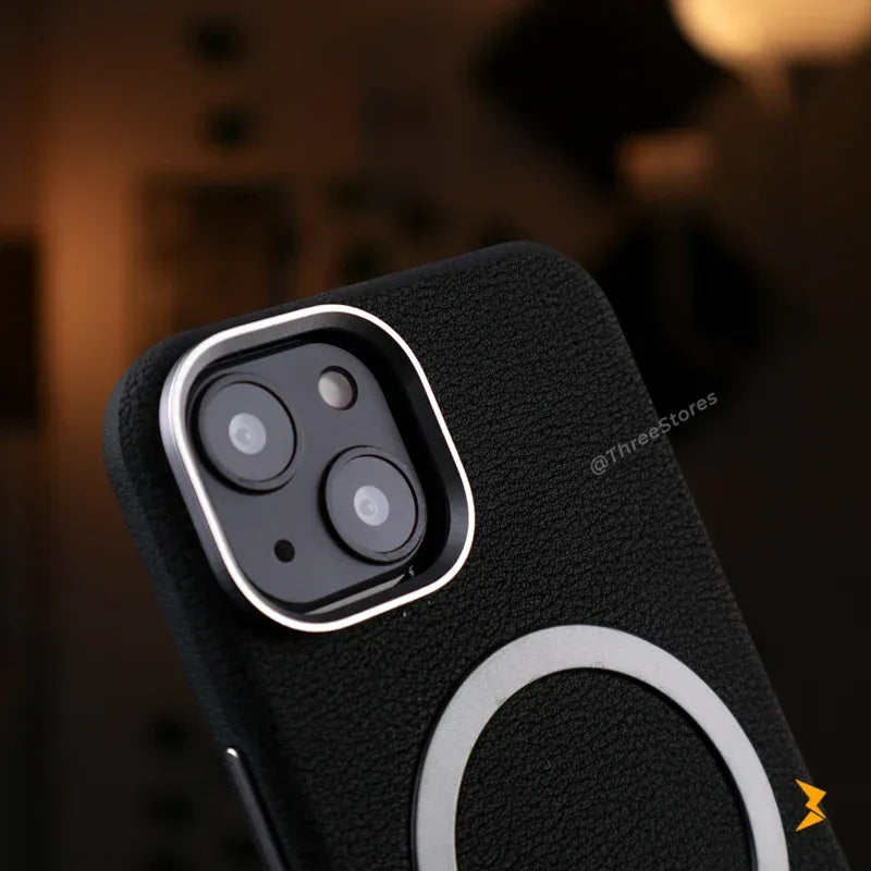 EWN Leather Magsafe Case iPhone 13/14/15 - Three