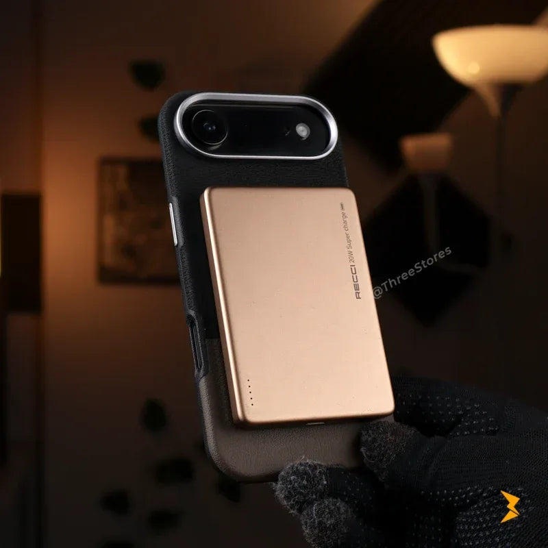 EWN Leather Magsafe Case iPhone 17 Air - Three