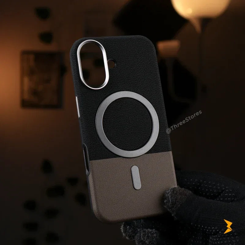 EWN Leather Magsafe Case iPhone 17 - Three