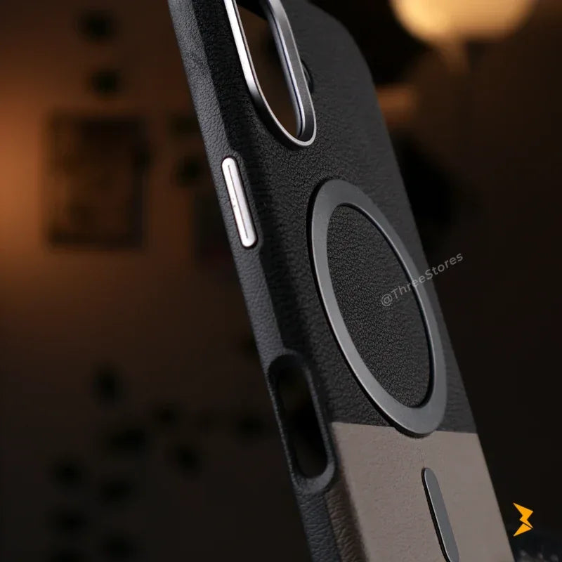 EWN Leather Magsafe Case iPhone 17 - Three