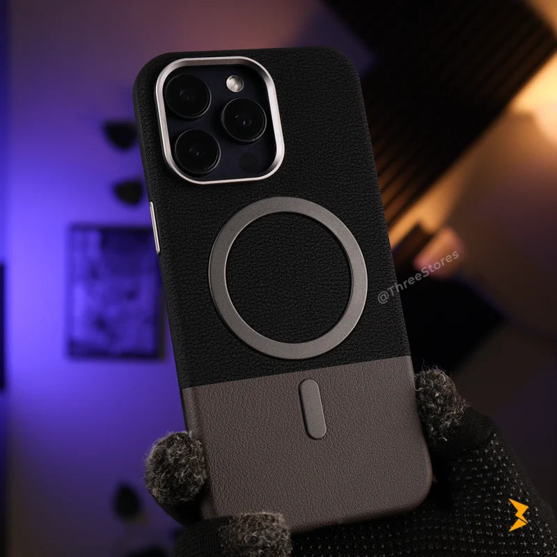 EWN Leather Magsafe Case iPhone 15 Pro