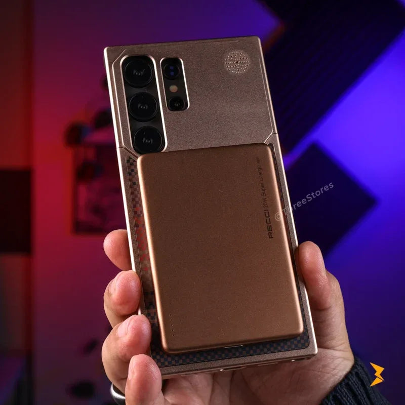 Fanshi Carbon Back Magsafe Case Samsung S24 Ultra - Three