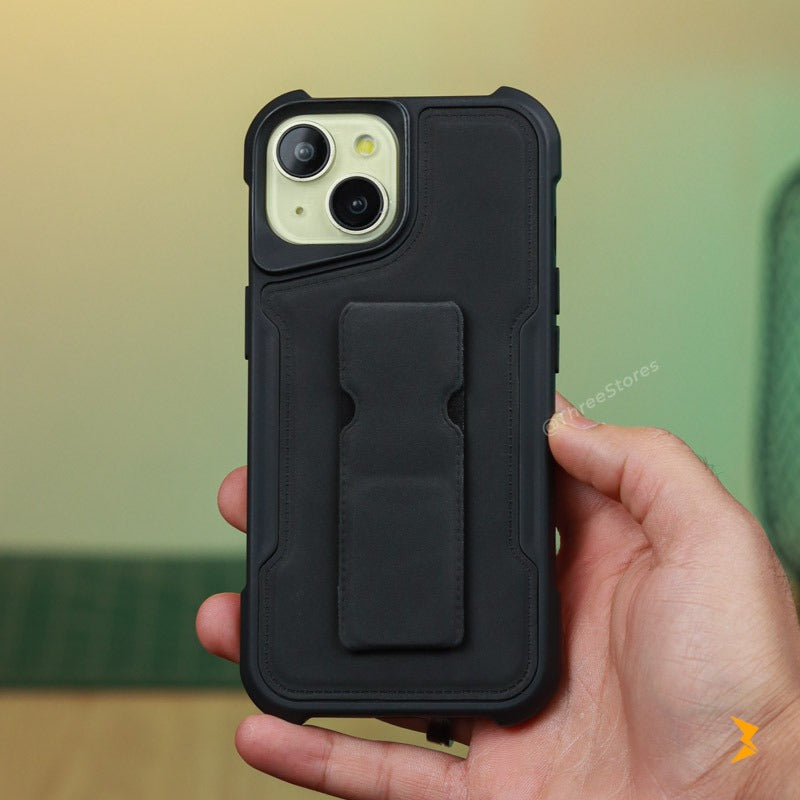 Firm Slim Stand Holder Case iPhone 15