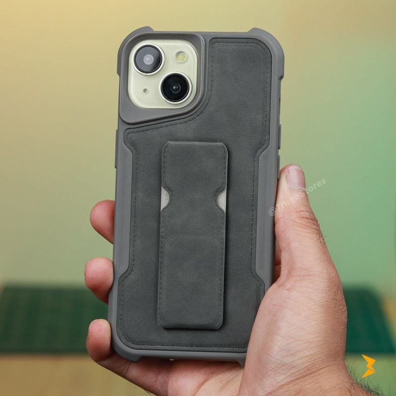 Firm Slim Stand Holder Case iPhone 15